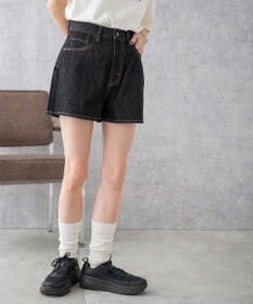 WEGO 台形デニムショートパンツ