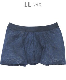 WACOAL MEN ボクサーパンツ【レースボクサー】フロント快適グラマラス 通気性 フリーなカッティング(裾部分) 前閉じ レース 下着 GT3341 /ブロス バイ ワコールメン