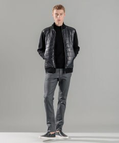 JOSEPH HOMME 新型【洗える】ヴィスコースリンクス　モックネックニット