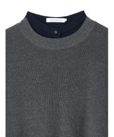 AMERICAN HOLIC ＳＥＴ　シャツワンピース＋ニットベスト