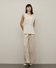 GRACE CONTINENTAL フリル切替カットトップ