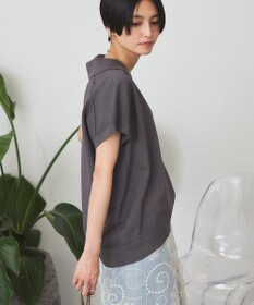 AMERICAN HOLIC フレンチスリーブスキッパールーズニットプルオーバー