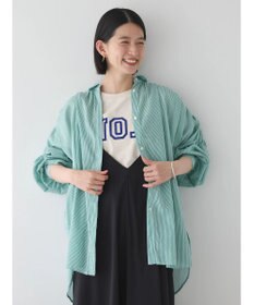 AMERICAN HOLIC カルゼギャザーシャツチュニック