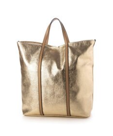 UNBILLION カシュカシュ cachecache / メタリックキャンバス1枚仕立て2wayトートバッグ