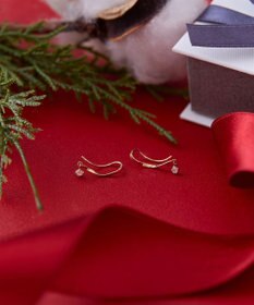 Phoebe 【K10】スウィングビジューピアス&イヤリング