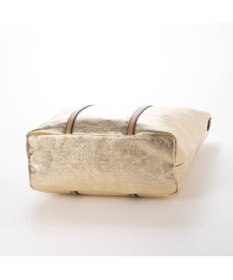 UNBILLION カシュカシュ cachecache / メタリックキャンバス1枚仕立て2wayトートバッグ