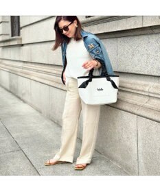 LA BAGAGERIE 【インスタグラマー Chiyoさん×LA BAGAGERIE】ギャザーリボンハンドルトート