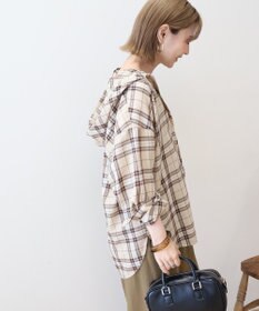 AMERICAN HOLIC チェックフードシャツ