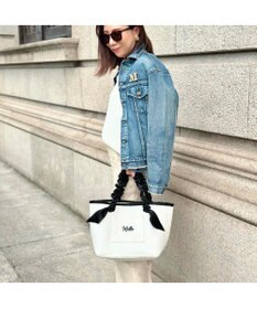 LA BAGAGERIE 【インスタグラマー Chiyoさん×LA BAGAGERIE】ギャザーリボンハンドルトート