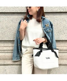 LA BAGAGERIE 【インスタグラマー Chiyoさん×LA BAGAGERIE】ギャザーリボンハンドルトート