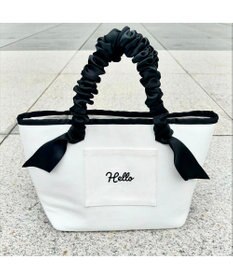 LA BAGAGERIE 【インスタグラマー Chiyoさん×LA BAGAGERIE】ギャザーリボンハンドルトート