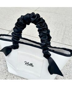 LA BAGAGERIE 【インスタグラマー Chiyoさん×LA BAGAGERIE】ギャザーリボンハンドルトート