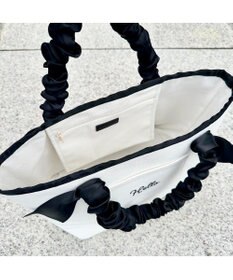 LA BAGAGERIE 【インスタグラマー Chiyoさん×LA BAGAGERIE】ギャザーリボンハンドルトート