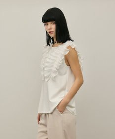 GRACE CONTINENTAL フリル切替カットトップ