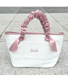 LA BAGAGERIE 【インスタグラマー Chiyoさん×LA BAGAGERIE】ギャザーリボンハンドルトート