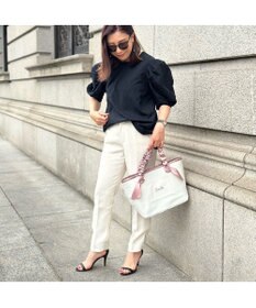LA BAGAGERIE 【インスタグラマー Chiyoさん×LA BAGAGERIE】ギャザーリボンハンドルトート