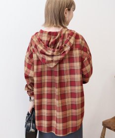 AMERICAN HOLIC チェックフードシャツ