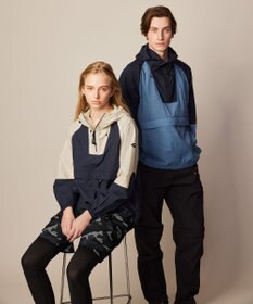 JOSEPH ABBOUD MOUNTAIN 【CREA掲載・軽量/ECO撥水/ストレッチ】 ライトワッシャー マウンテンパーカー