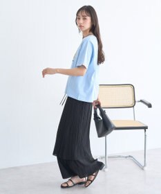 earth music&ecology プリーツレイヤードライクスカート