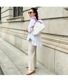 LA BAGAGERIE 【インスタグラマー Chiyoさん×LA BAGAGERIE】ギャザーリボンハンドルトート