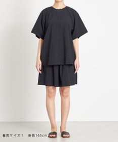 NAVE 【ReNAVE　撥水機能・UVカット・透湿・接触冷感・洗える】ナイロンタスランシャツブラウス