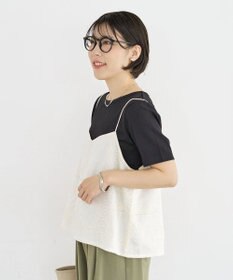 Green Parks 前後２ＷＡＹレース刺繍ビスチェ