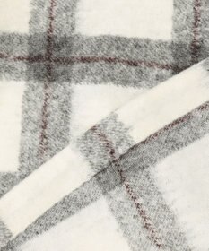 JOSEPH ABBOUD MOUNTAIN 【SPACE／UNISEX】フランネルジャージーブロック シャツ