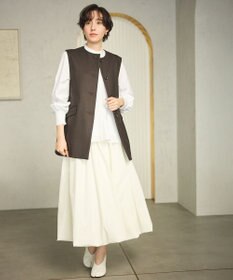 #Newans 大人気ジレが新素材で再登場！チュニックジレ