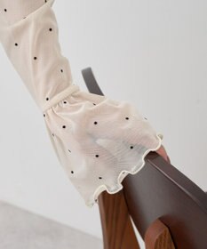 earth music&ecology フロッキードットメロープルオーバー