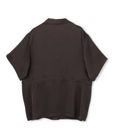 uncrave ライトダブルサテン シャツジャケット