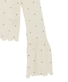 earth music&ecology フロッキードットメロープルオーバー