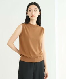 UNFILO L UVモイスト スリーブレスニット