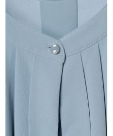 Green Parks ２ｗａｙ　フレンチスリーブ釦付ブラウソー