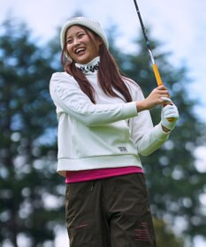 PW CIRCULUS 【WOMEN】スエード調 デタッチャブルフーディ