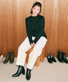 Pointer 【石岡真実さん着用】本革ショートブーツ