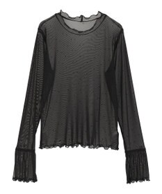 earth music&ecology フロッキードットメロープルオーバー