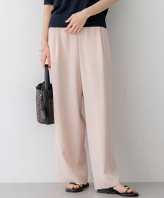 23区 【WEB&一部店舗限定】ストレッチジョーゼット ワイドパンツ