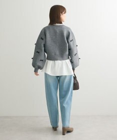 Green Parks フリルカラーシャツ