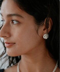 yoaa シルバー925 キクピアス