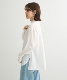 Green Parks フリルカラーシャツ