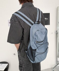 WEGO 【ユニセックス着用ITEM】コードデザインバックパック