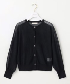 ANY SIS 【洗える】シアークルー カーディガン
