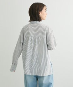 Green Parks フリルカラーシャツ