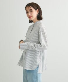 Green Parks フリルカラーシャツ