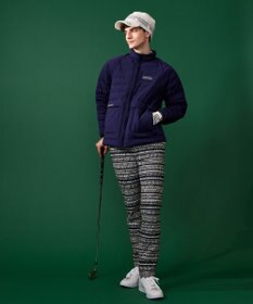 23区GOLF 【MEN】【防風/撥水/ストレッチ】【袖取り外しで2WAY】キルティング ブルゾン