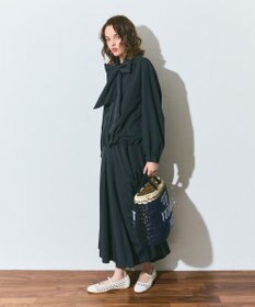 GRACE CONTINENTAL ナイロンボリュームスカート