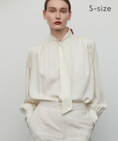 BEIGE， 【S-size】COLIGNY / ボウタイブラウス