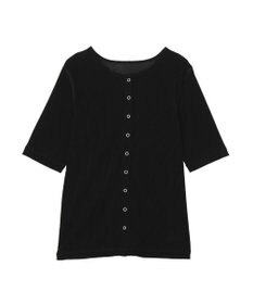earth music&ecology フロッキーチュールカーディガン