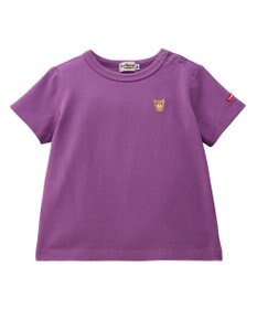 MIKI HOUSE HOT BISCUITS 【70-120cm】【Everyday Series】ワンポイント 半袖Tシャツ