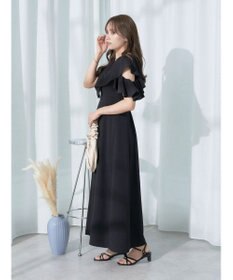 earth music&ecology ２ＷＡＹ　フリルスリーブワンピース